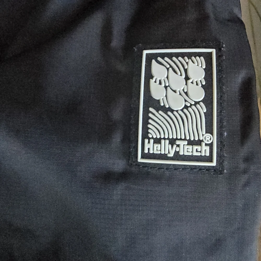 Helly Hansen Black Workwear Unisex Helly Tech Waterproof Nylon Pants SZ Large - Picture 5 of 13